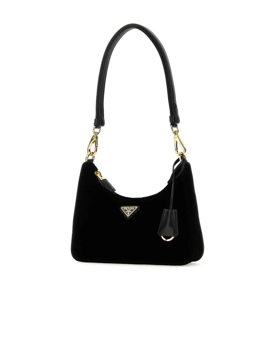 Logo Plaque Shoulder Bag
