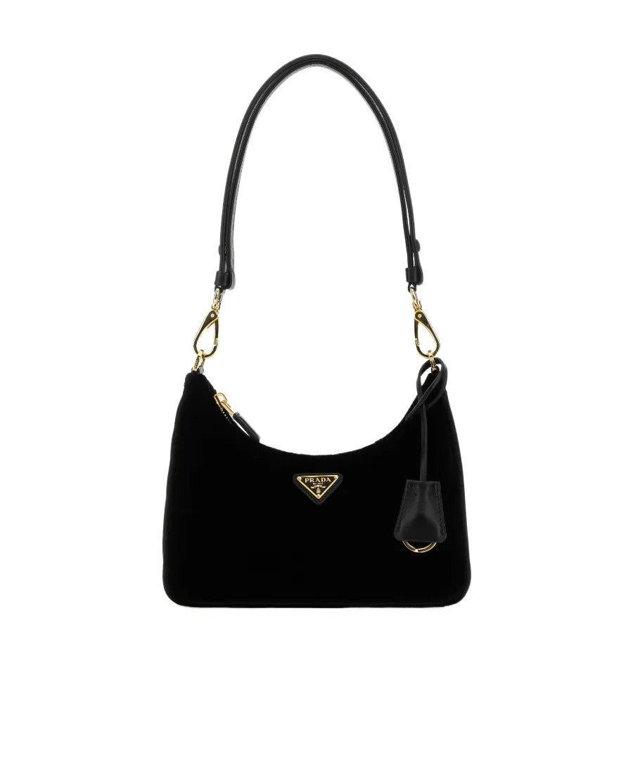 Logo Plaque Shoulder Bag