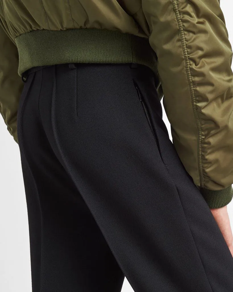 Belt-Loop Casual Pants