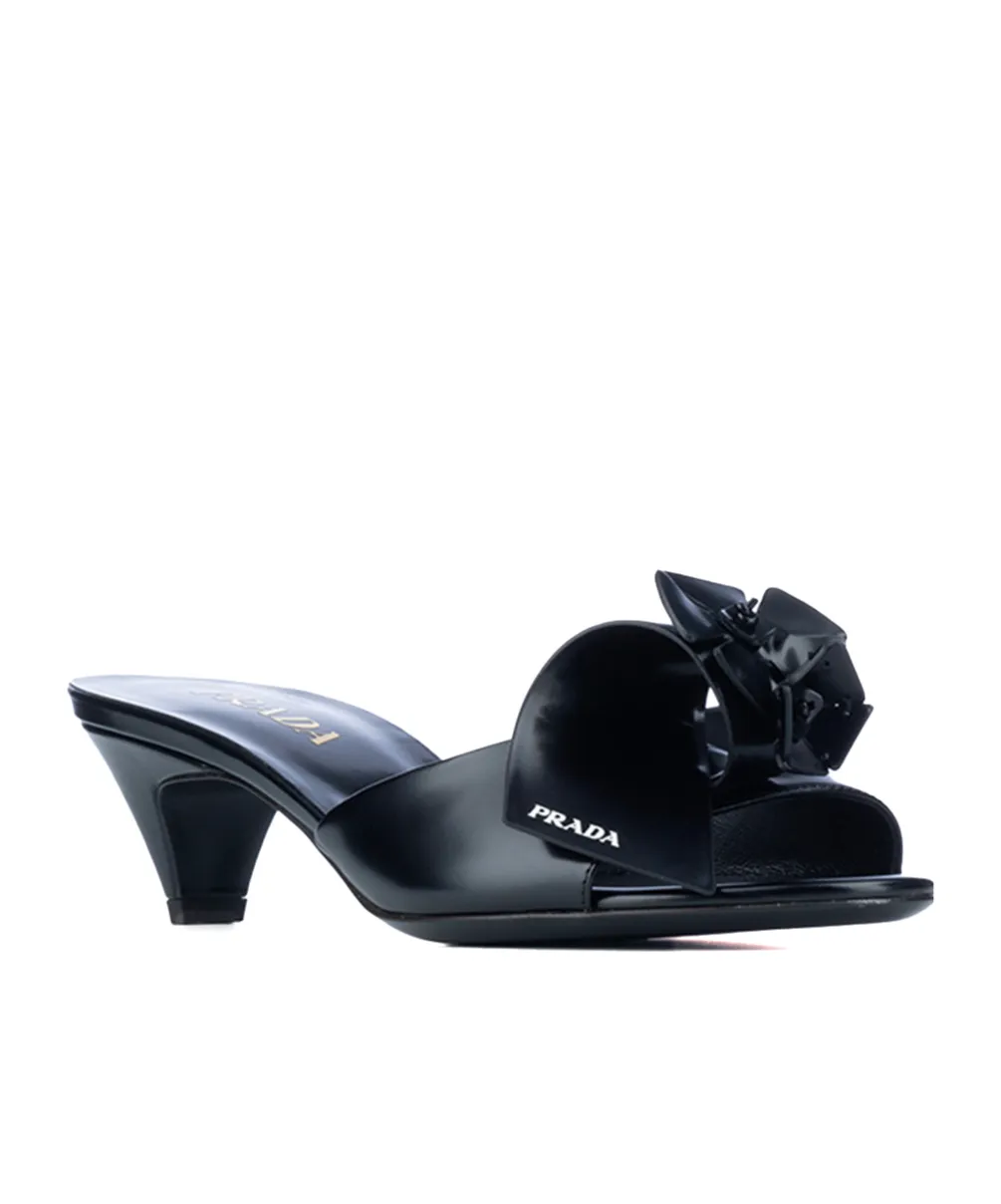 Low-Heeled Slip-On Sandals