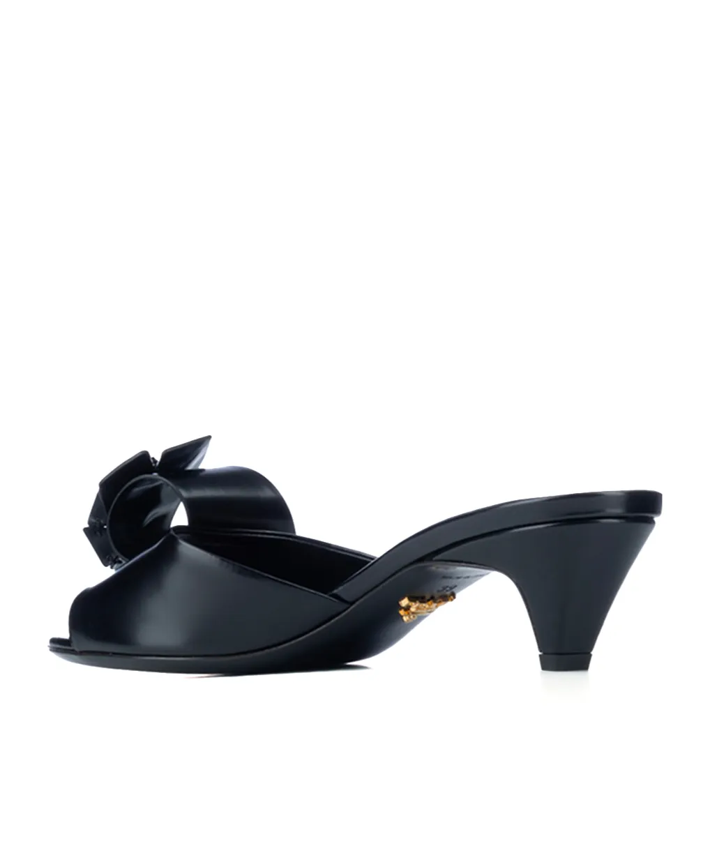 Low-Heeled Slip-On Sandals