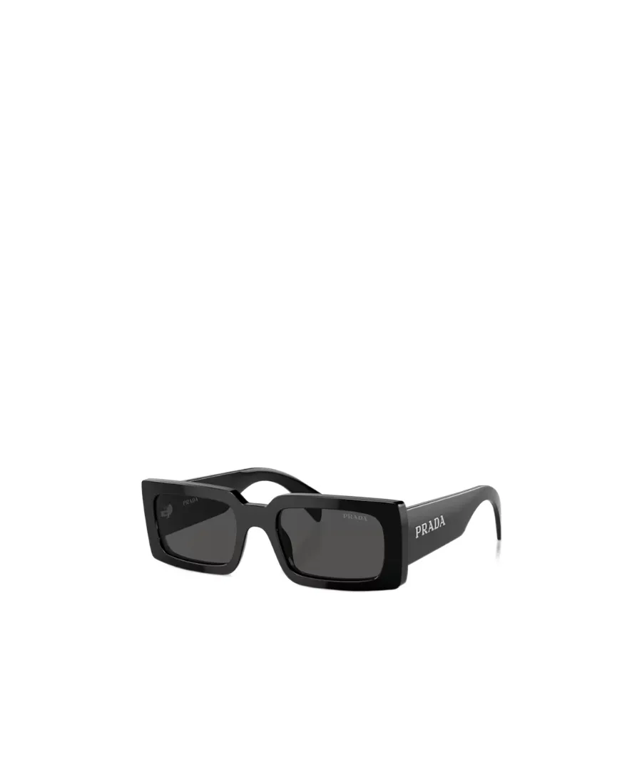 Rectangular-Frame Sunglasses