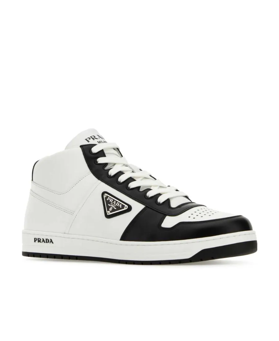 Lace-Up High-Top Shoes