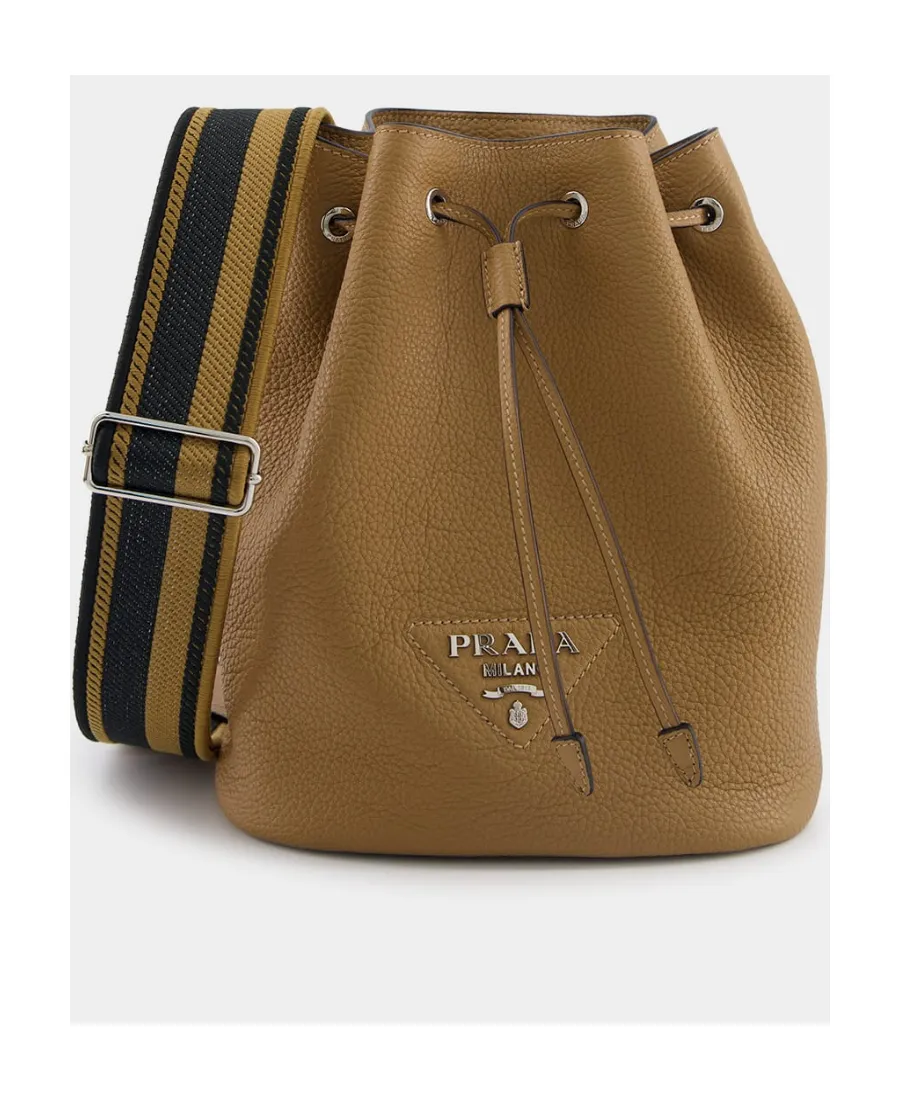 Draw Rope Sewing Details Shoulder Bag