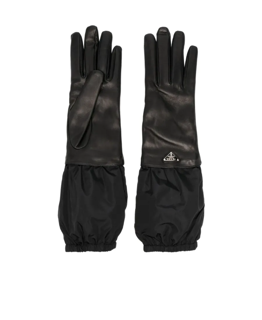 Logo Long-Sleeved Gloves