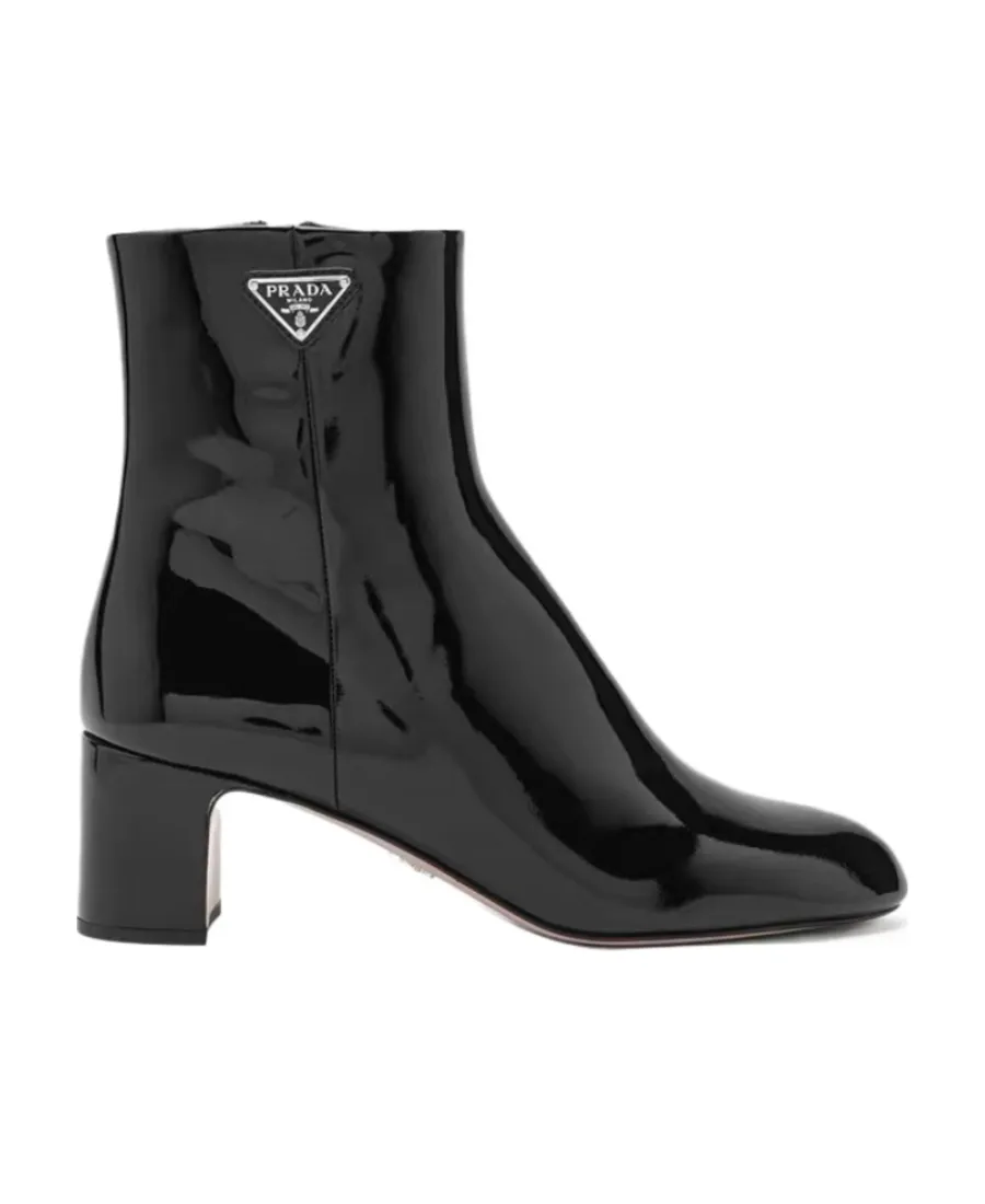 Round Head Zipper Short Boots