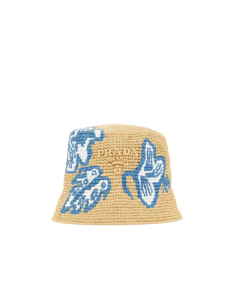 Raffia Bucket Hat