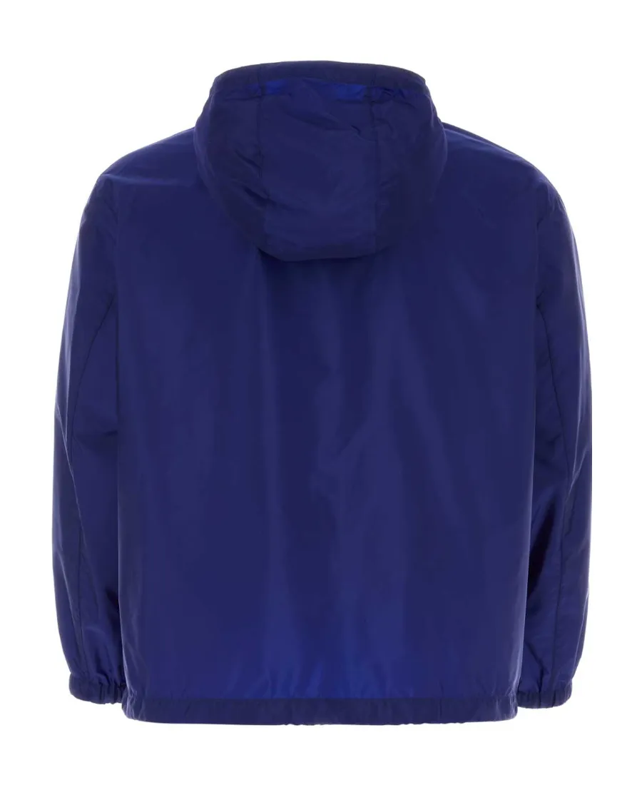 Recycled-Nylon Hooded Windbreaker