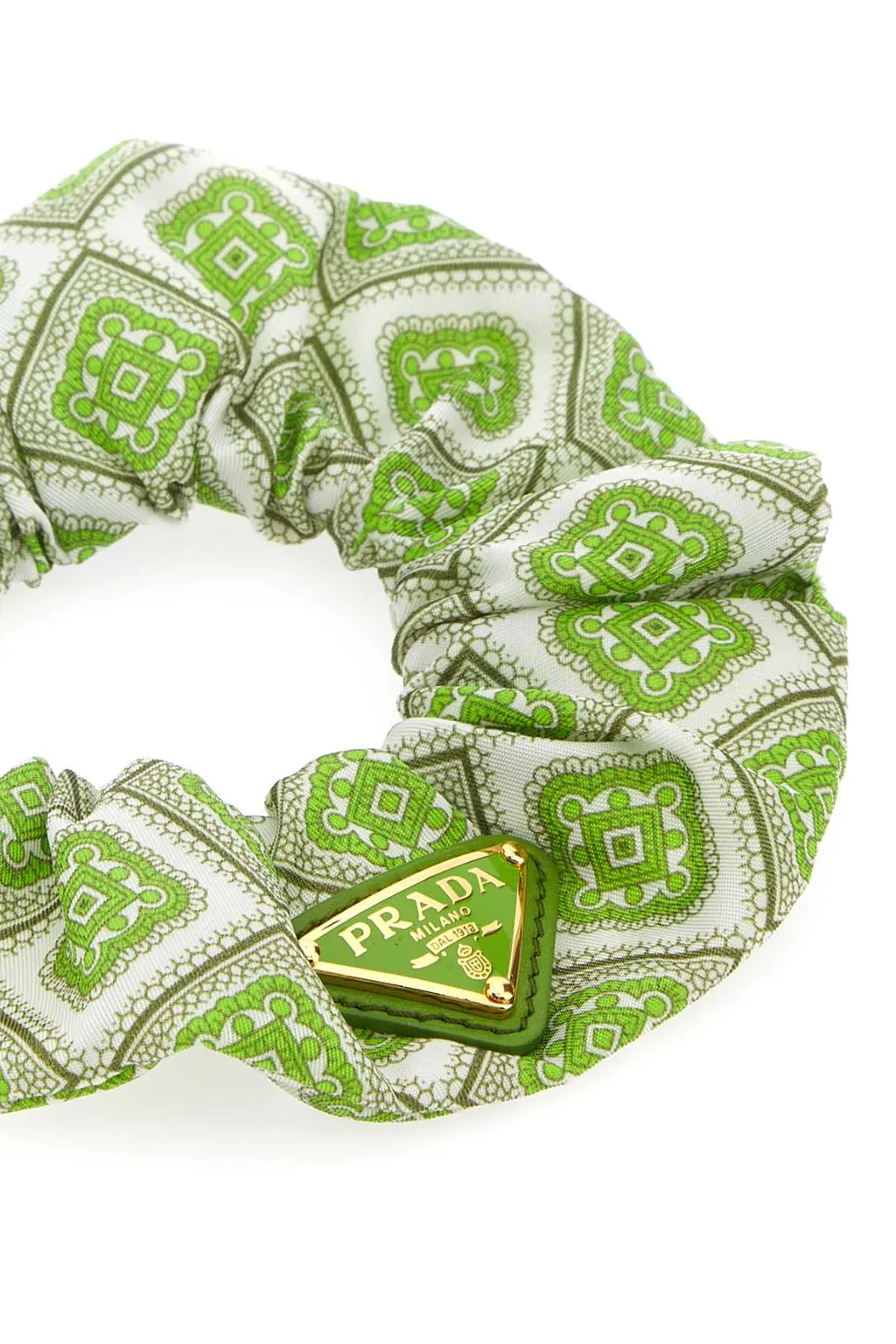 Printed Twill Scrunchie