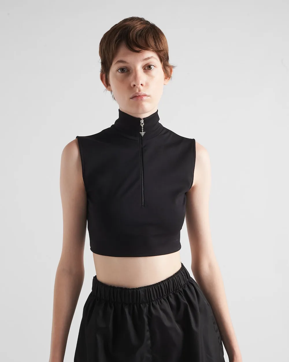 Sleeveless Zipper Vest