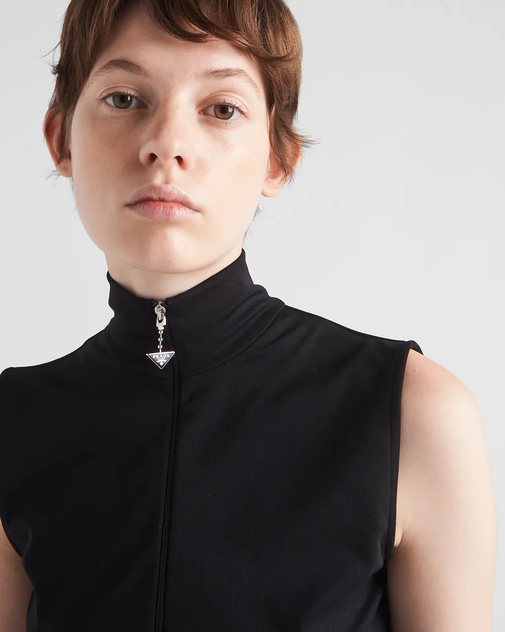 Sleeveless Zipper Vest