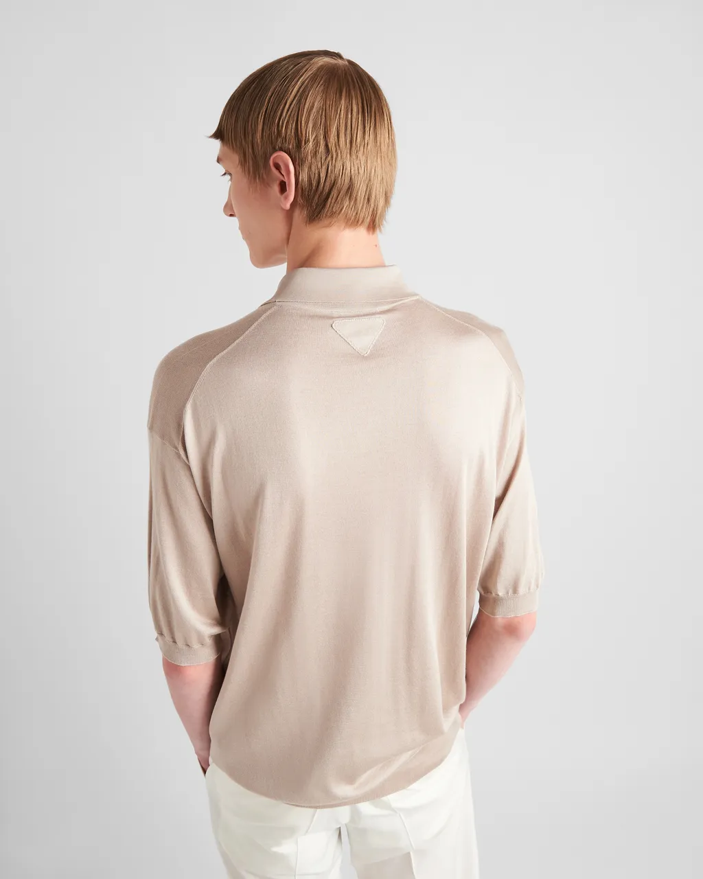 Silk Polo Shirt