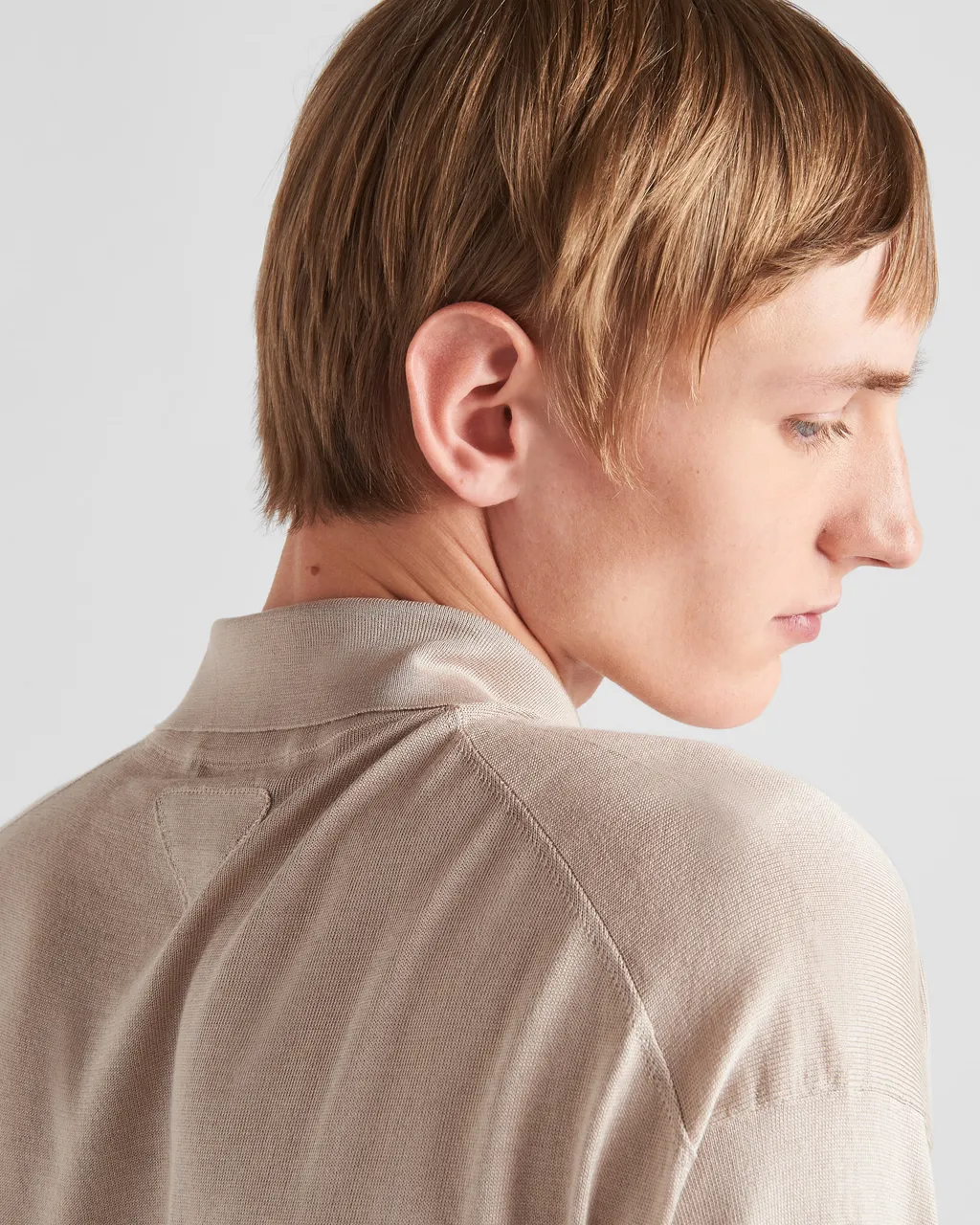 Silk Polo Shirt
