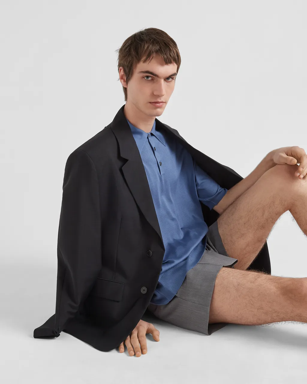 Silk Polo Shirt