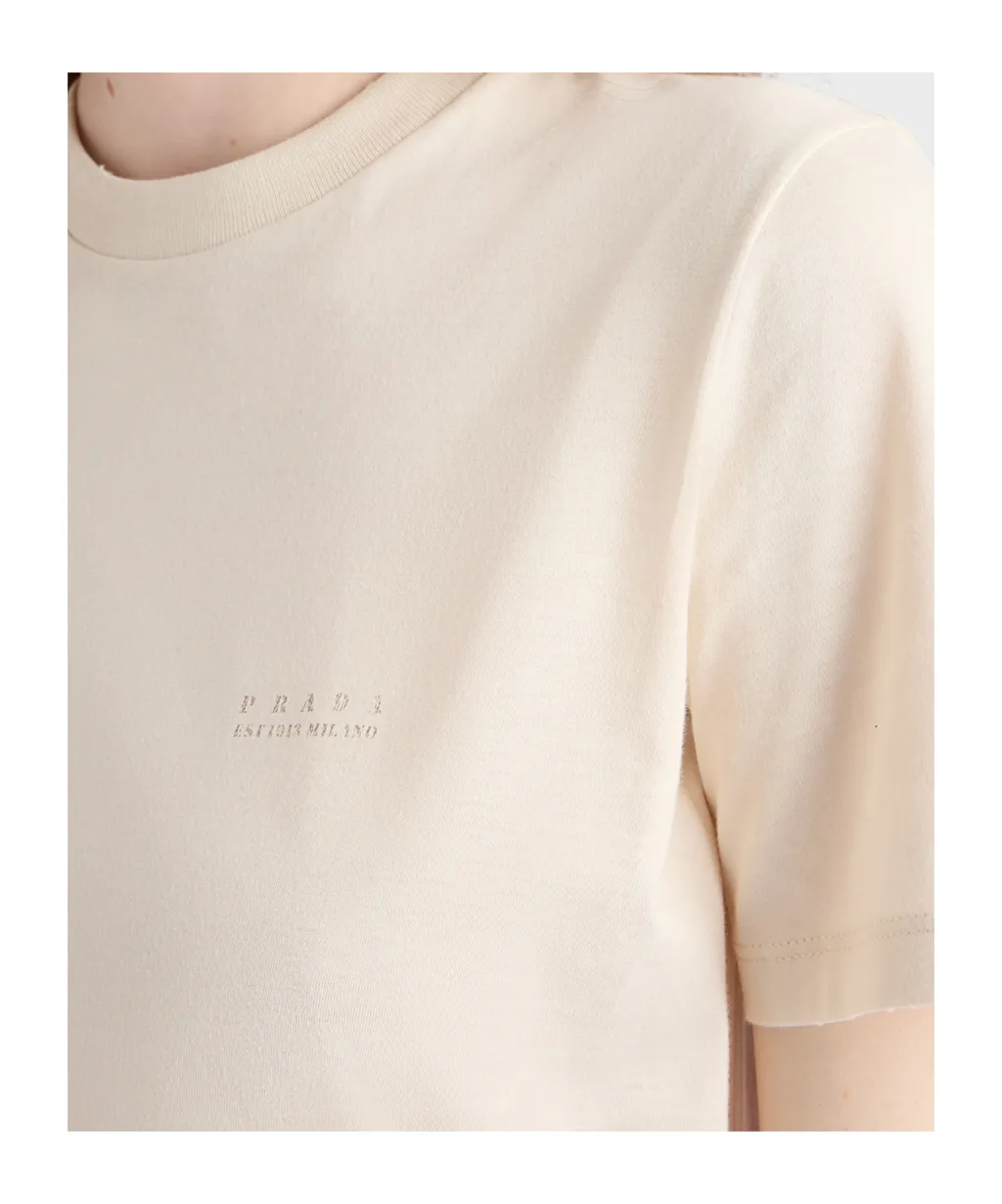 Short-Sleeved Crewneck T-Shirt