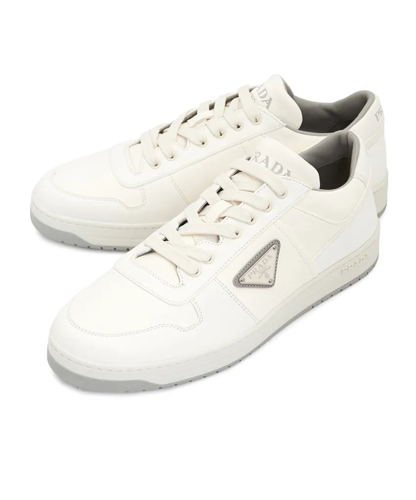 Lace-Up Low-Top Sneakers