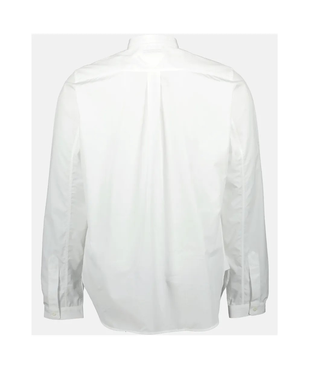 Long-Sleeved Button-Up Shirt