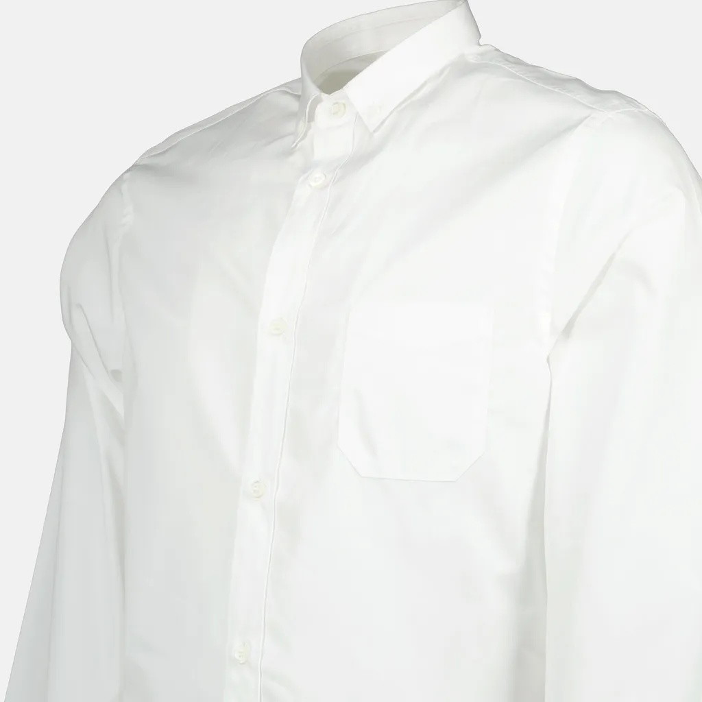 Long-Sleeved Button-Up Shirt