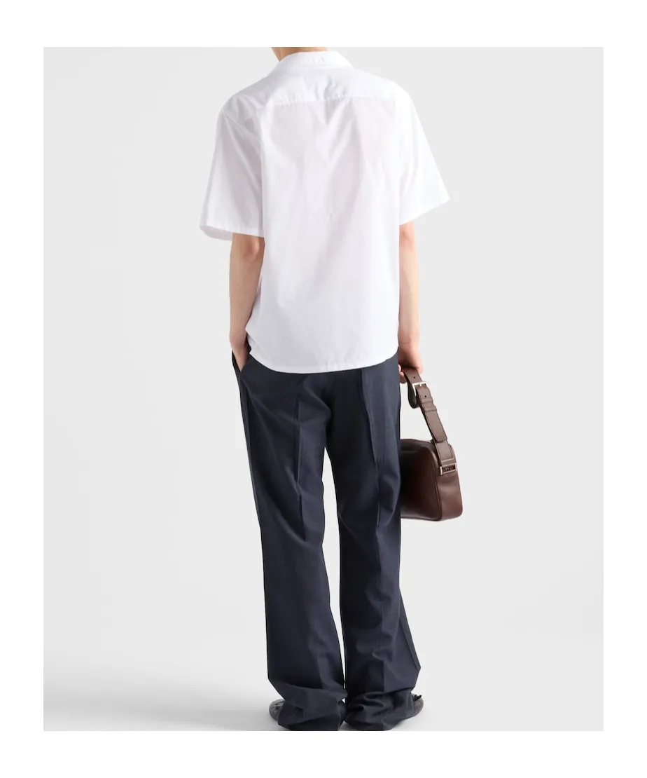 Short-Sleeved Button-Up Shirt