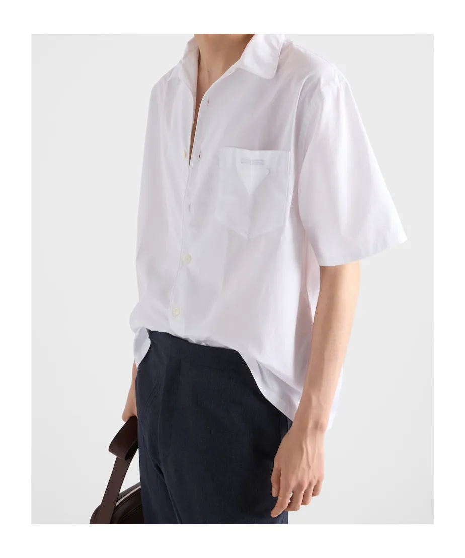 Short-Sleeved Button-Up Shirt