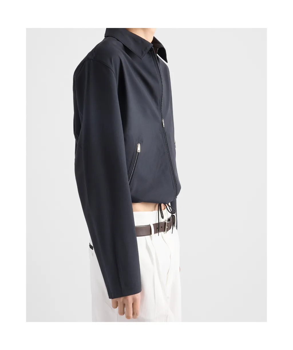 Zip-Up Blouson Jacket
