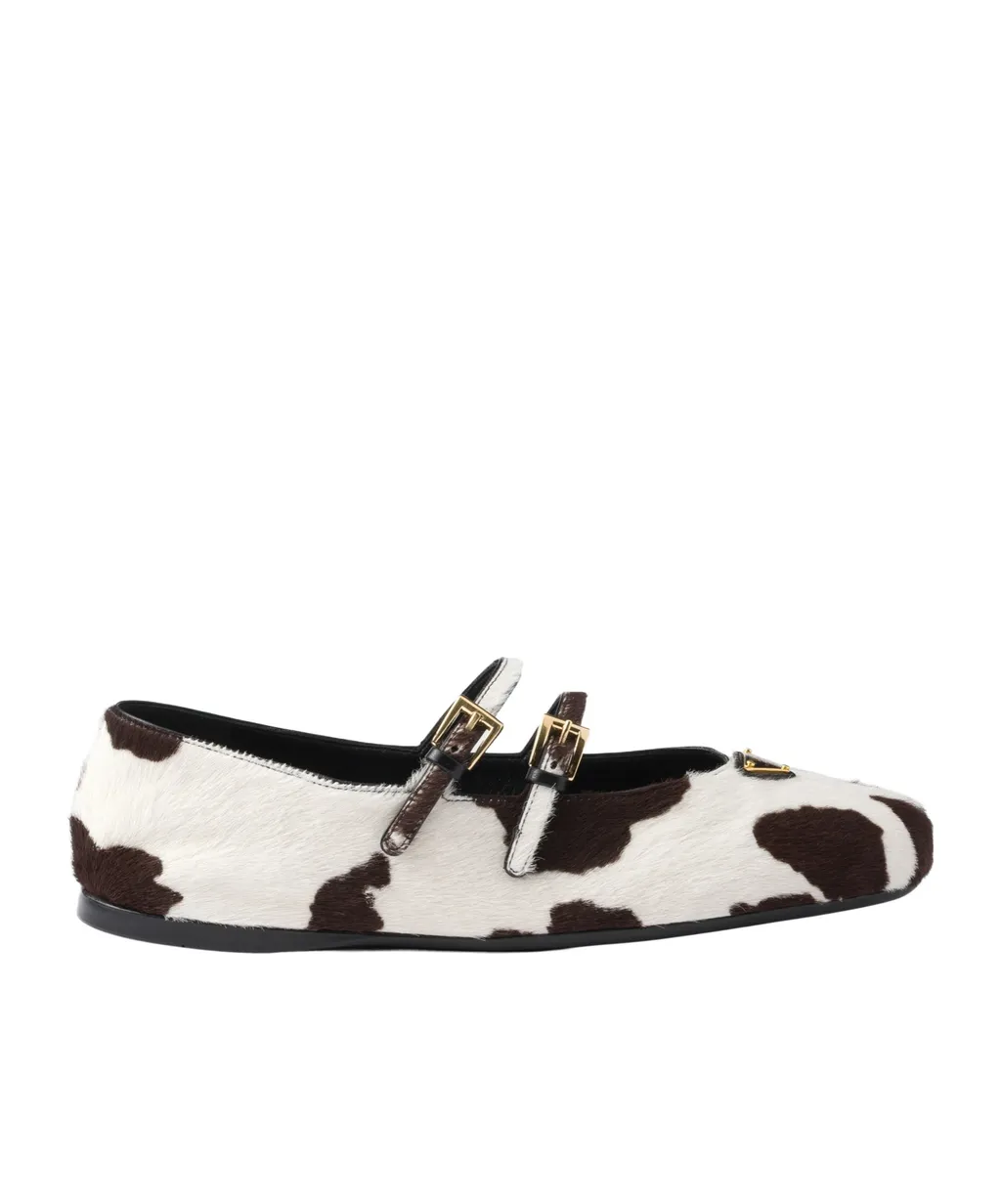 Round-Toe Ballerina Shoes