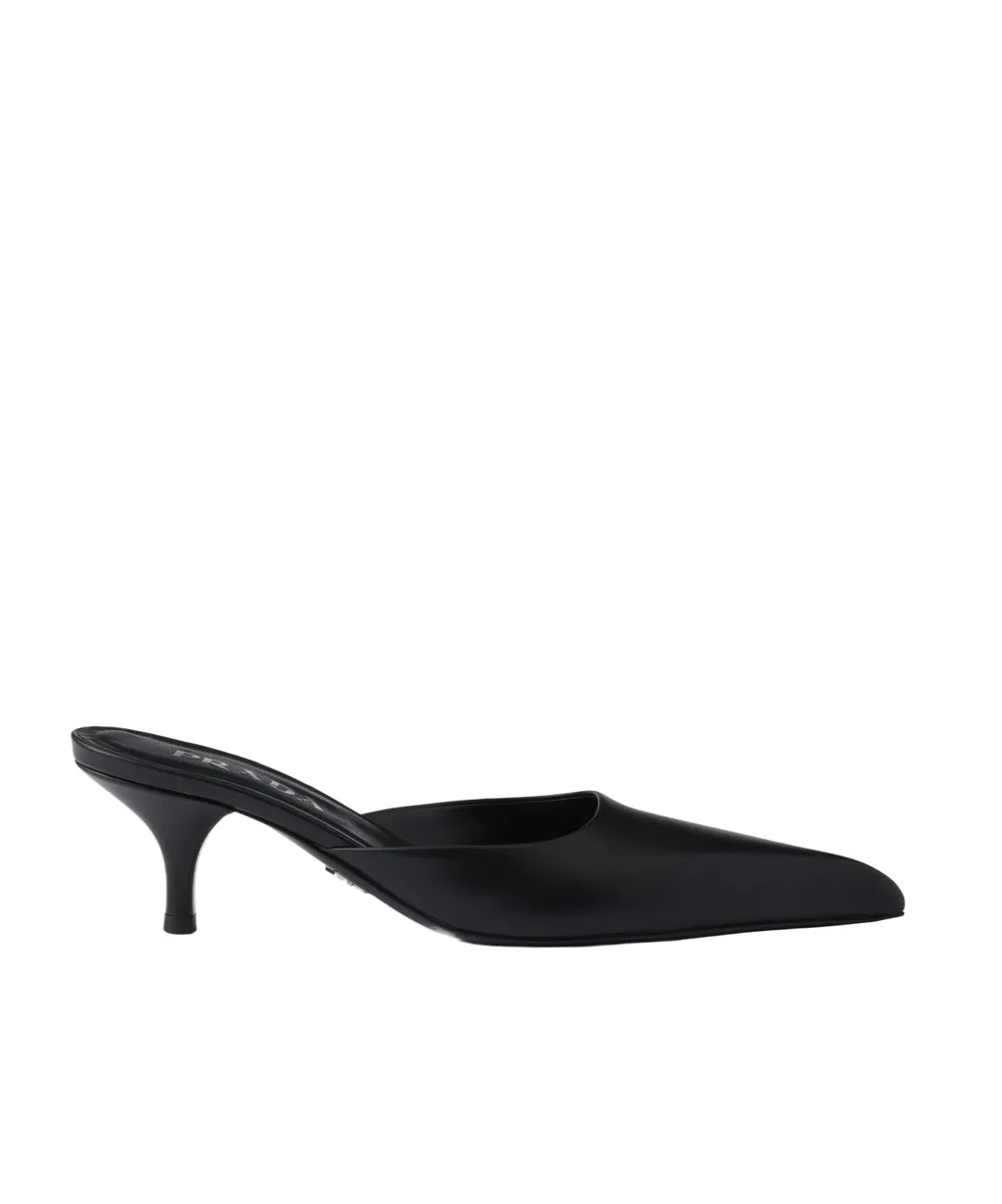 Pointed Toe Slip-On Mules