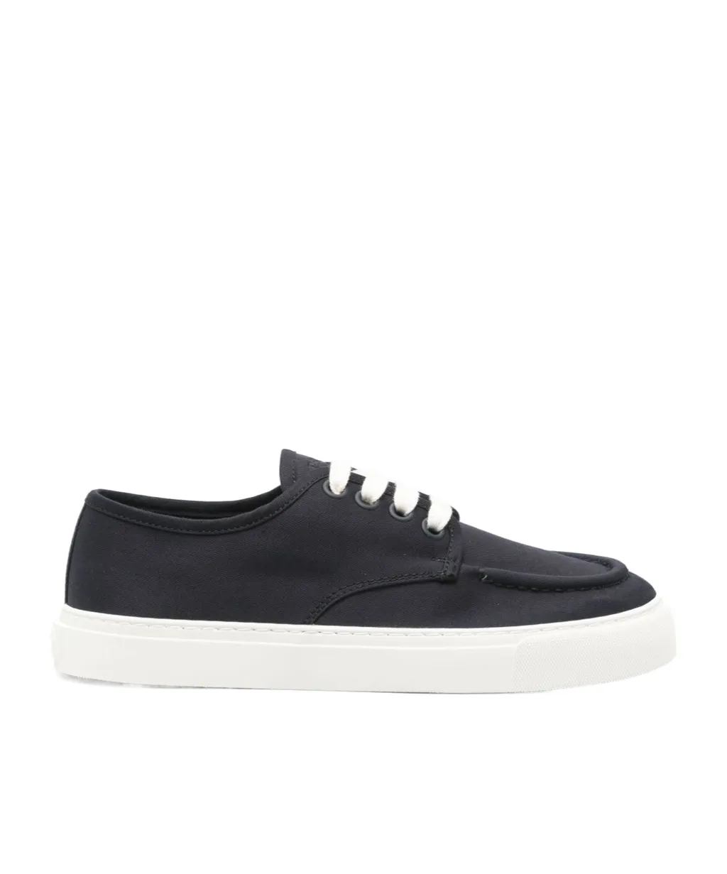 Canvas Lace-Up Sneakers