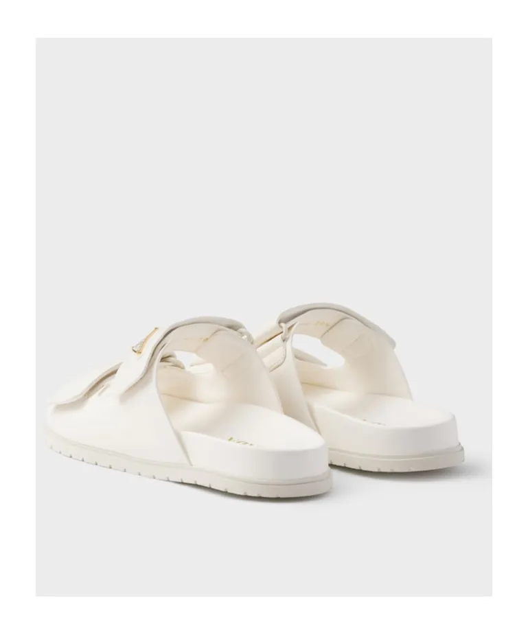 Nappa Leather Slides
