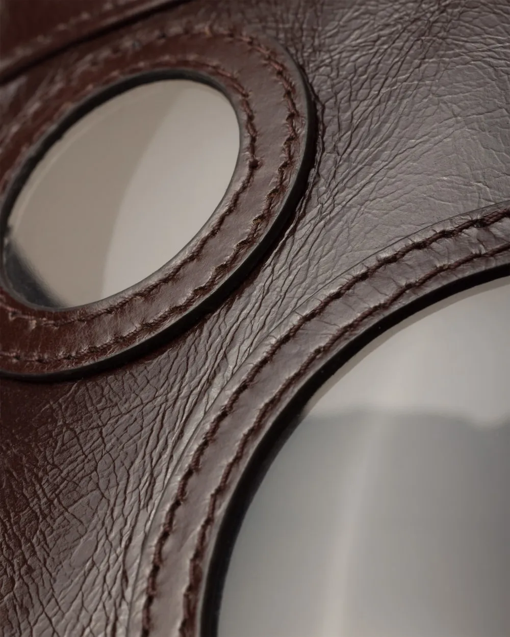 Leather Visor Hat