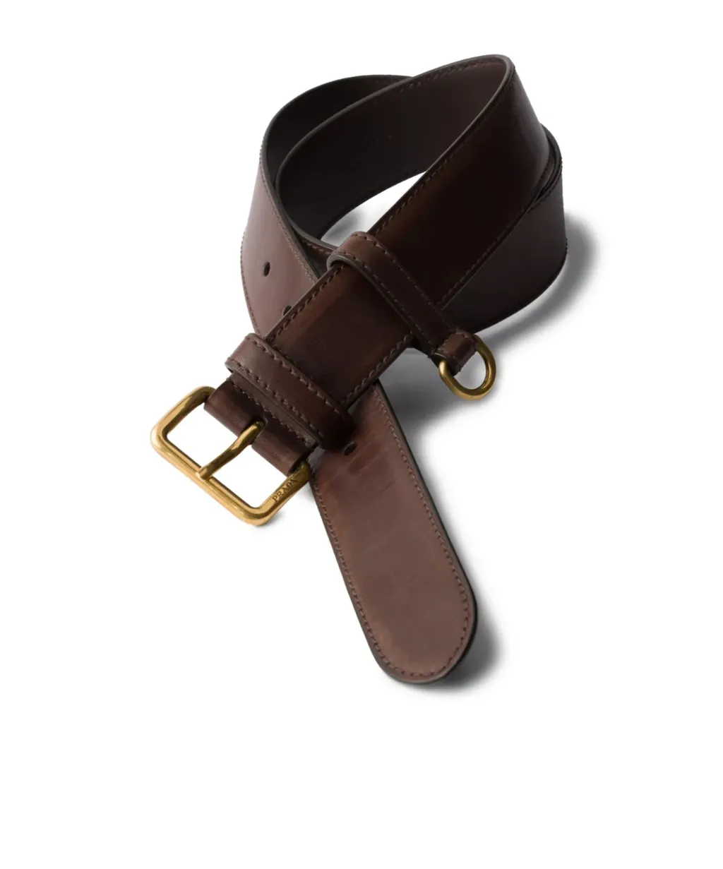 Pin Buckle Fastened Belt-Looped Belt