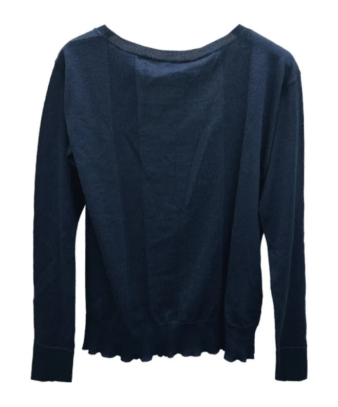 Long-Sleeved Knitted Top