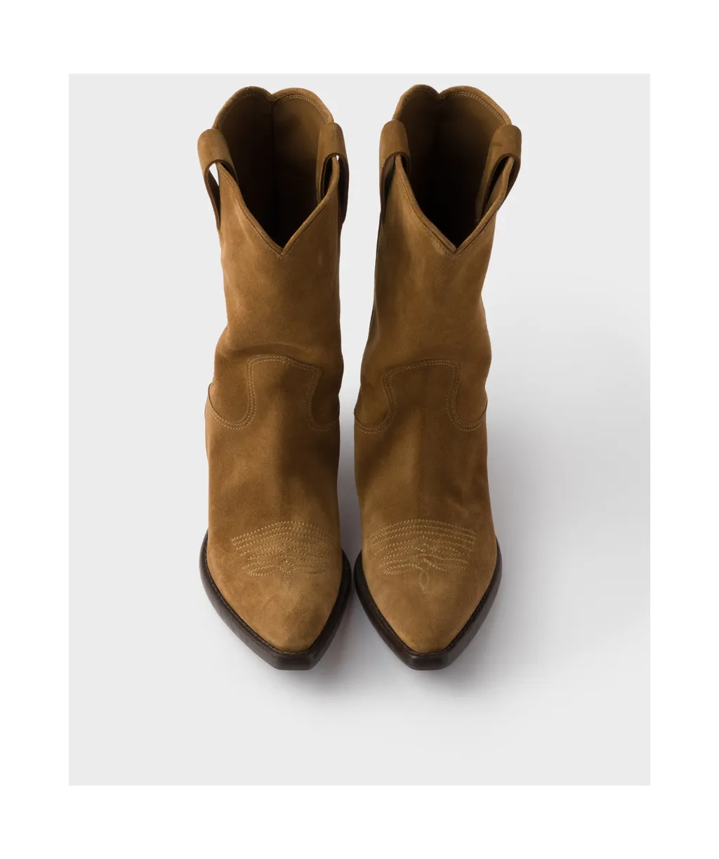 Logo-Printed Boots