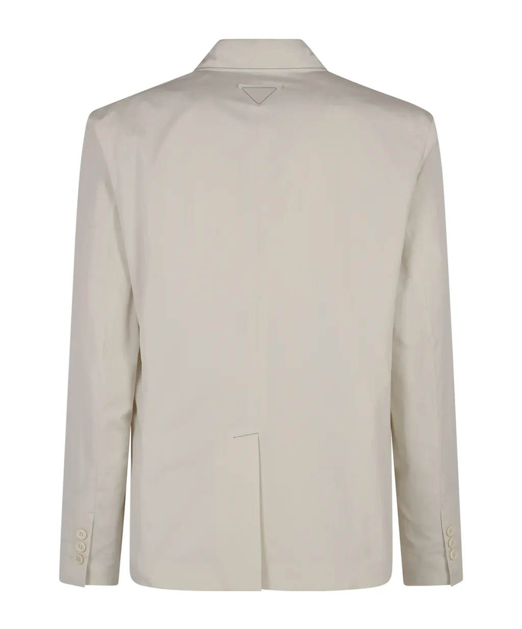 Single-Breasted Cotton Jacket