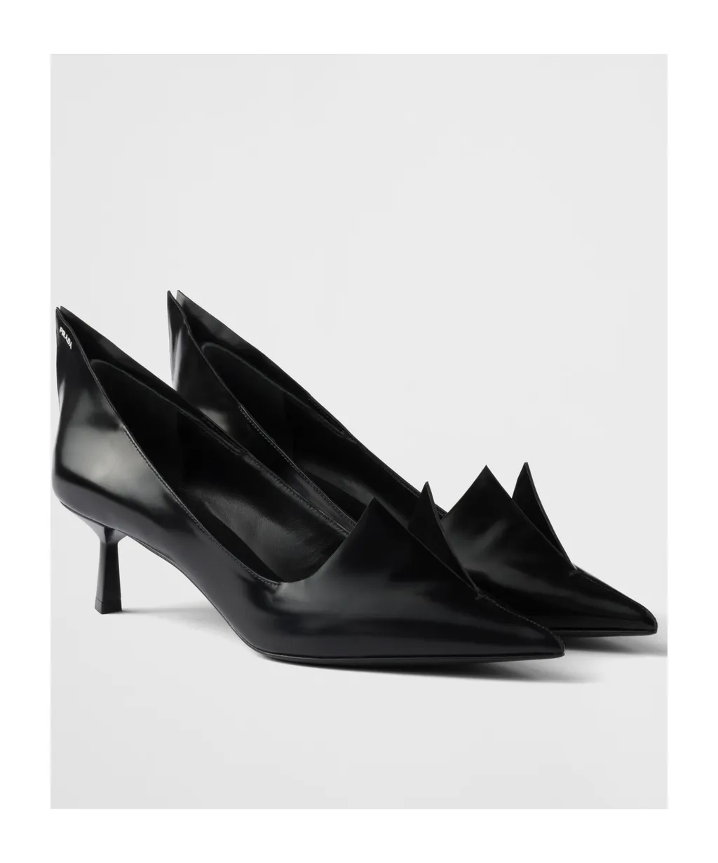 Pointed-Toe Slip-On Pumps