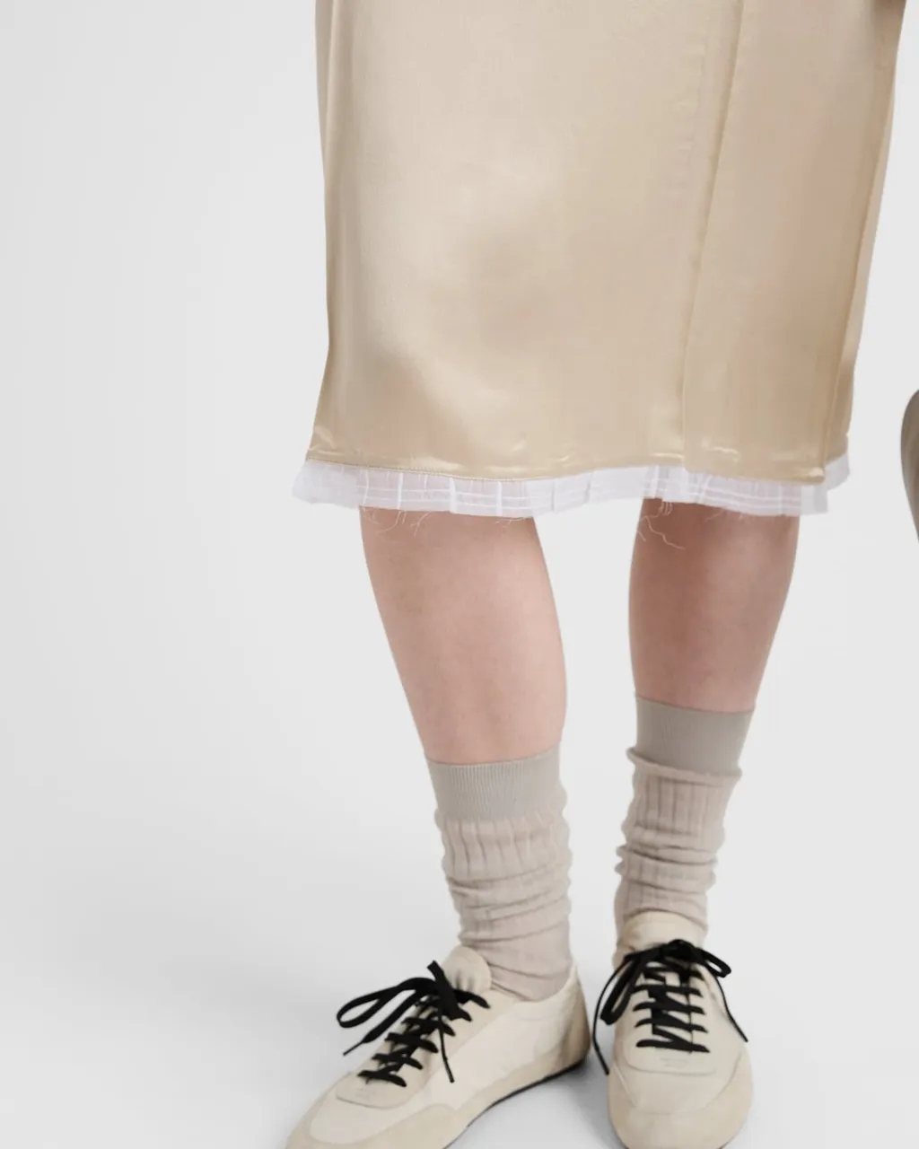 Satin Crepe Dress