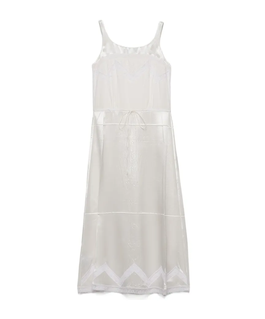 Embroidered Old Batiste Dress