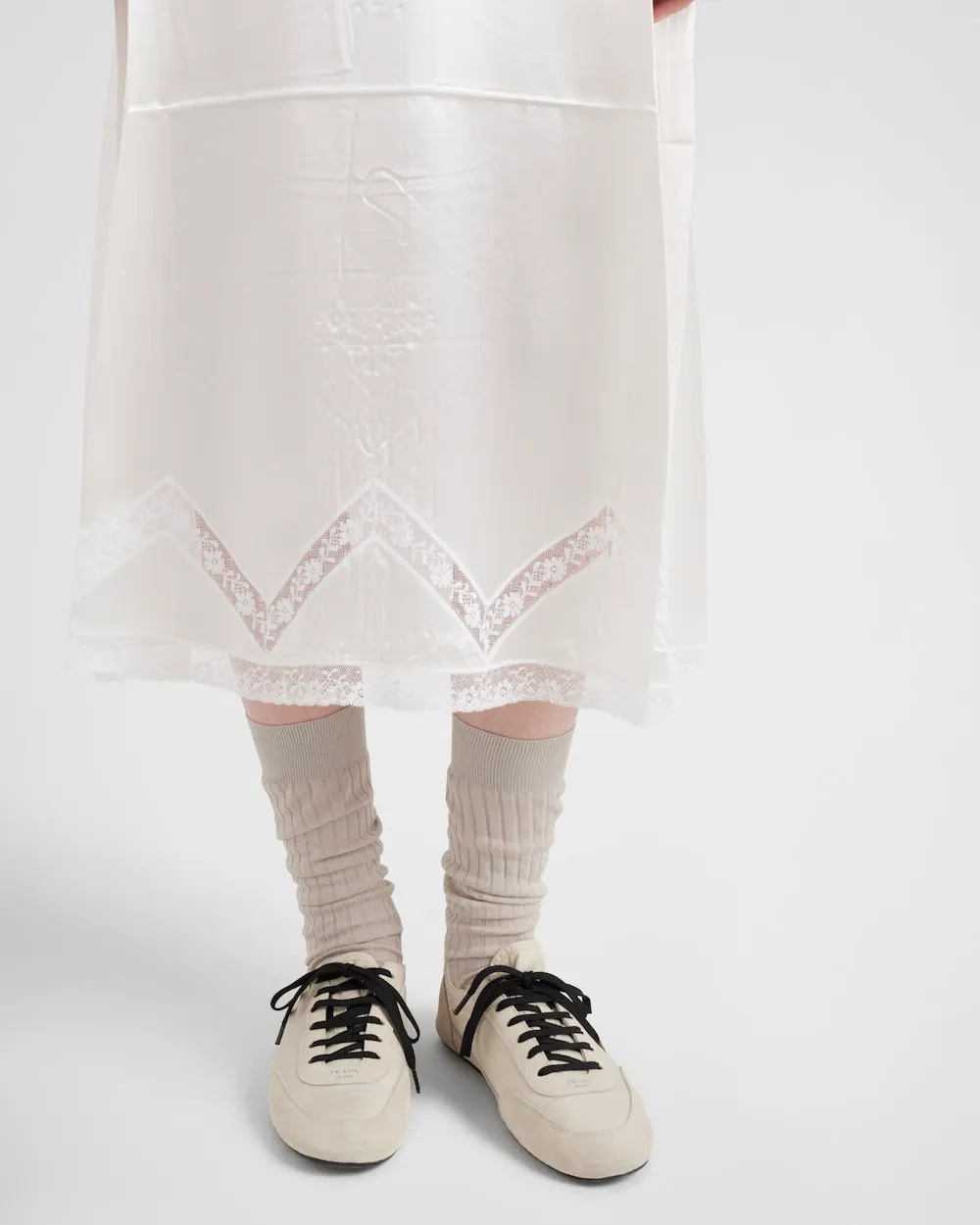 Embroidered Old Batiste Dress