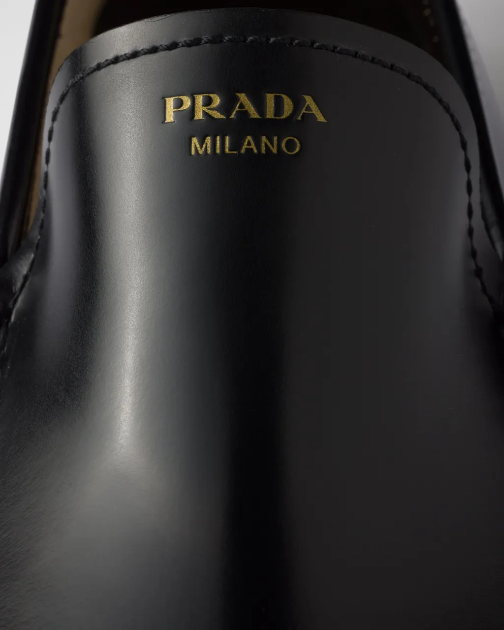Logo-Debossed Ruched Loafers