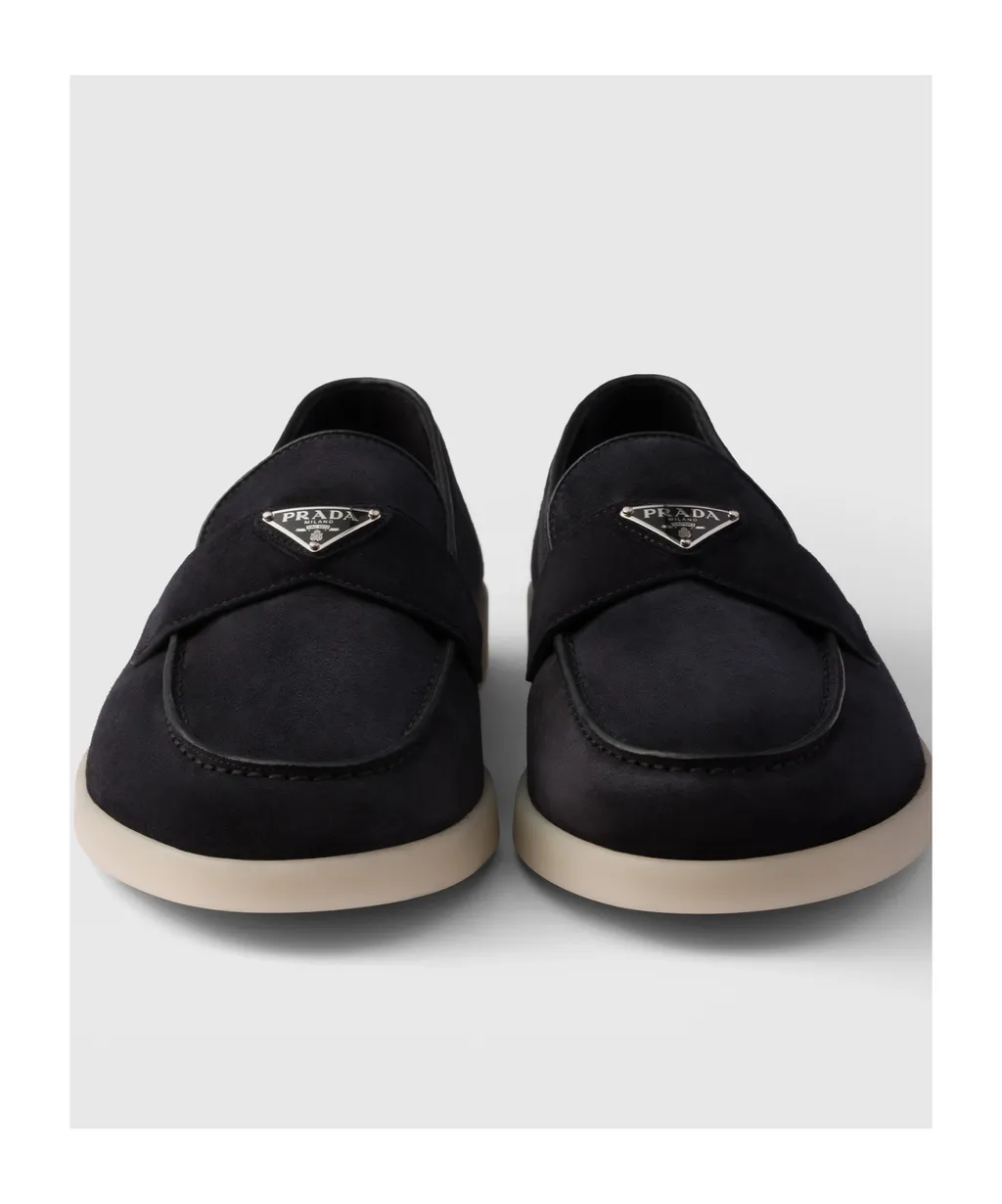 Logo Plaque Loafers