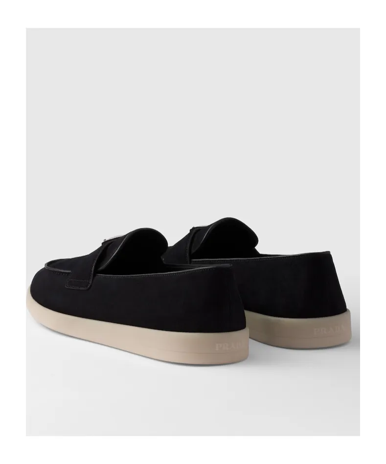 Logo Plaque Loafers
