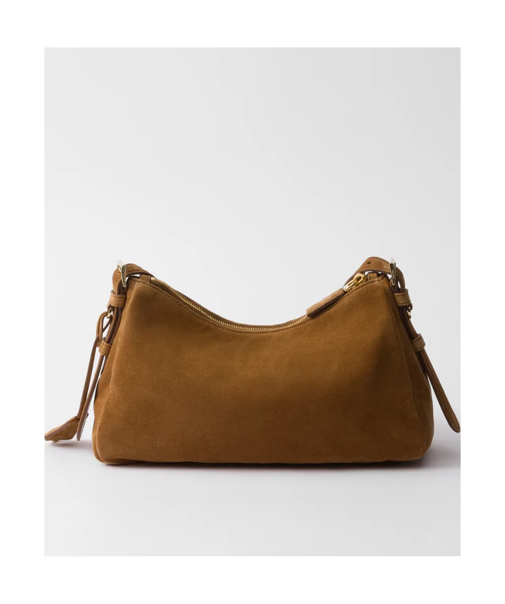 AimÉE Medium Suede Shoulder Bag