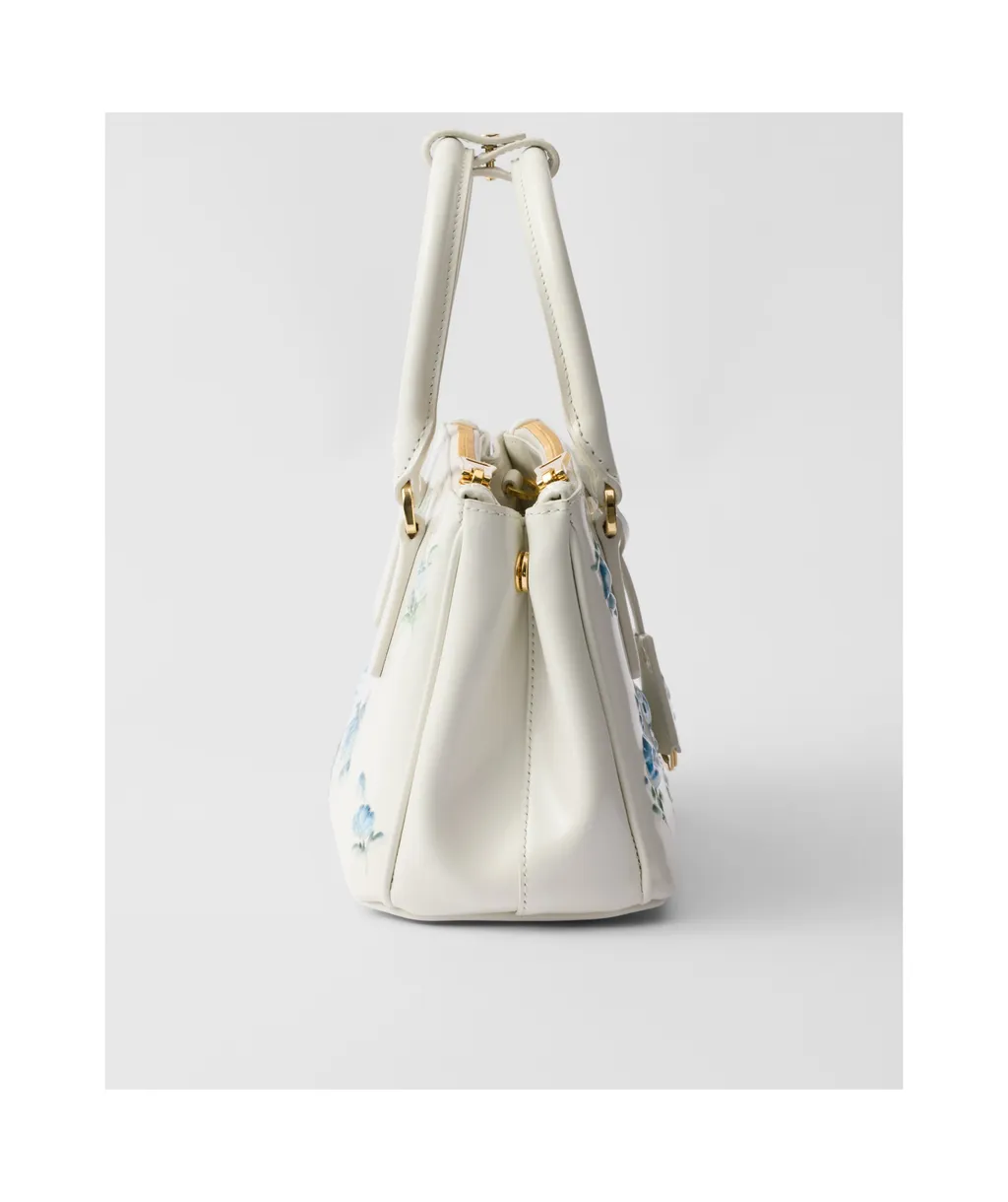 Galleria Printed Brushed Leather Mini-Bag