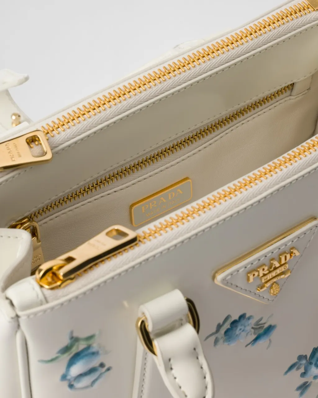 Galleria Printed Brushed Leather Mini-Bag