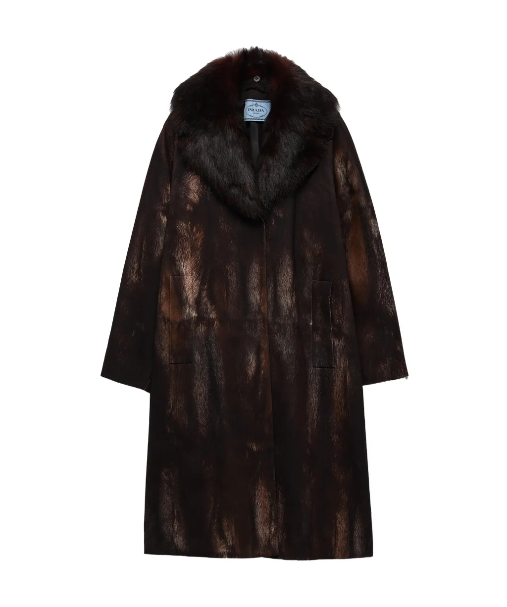 Single-Breasted Long Coat