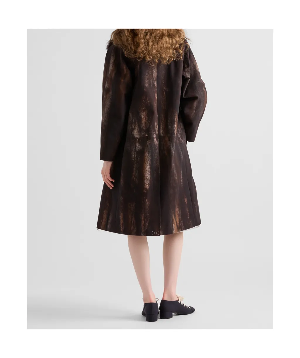 Single-Breasted Long Coat