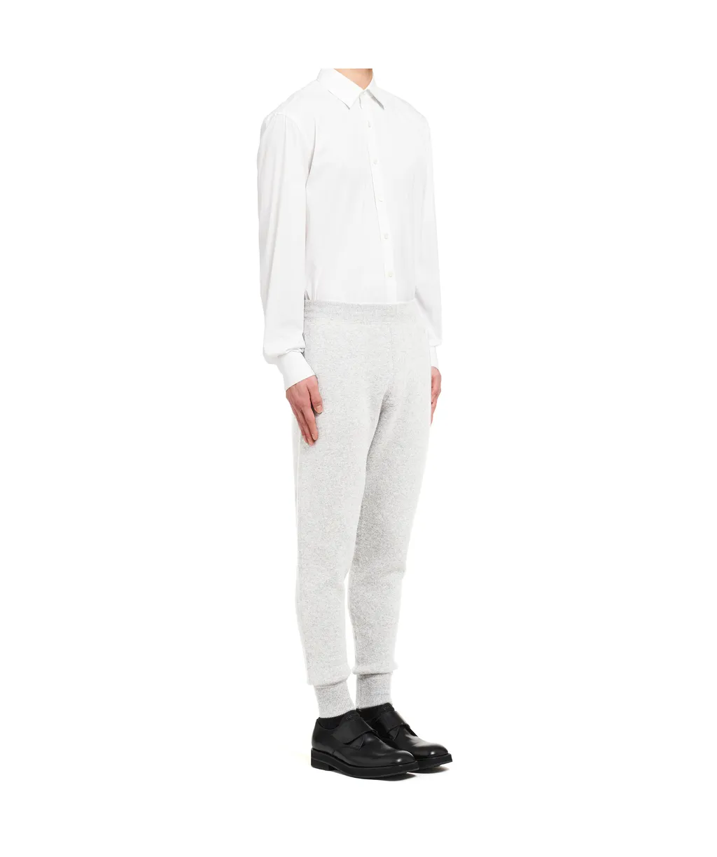 Logo Patch Knitted Track Pants