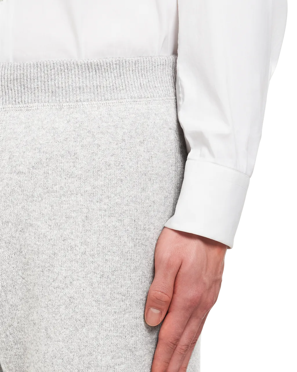 Logo Patch Knitted Track Pants