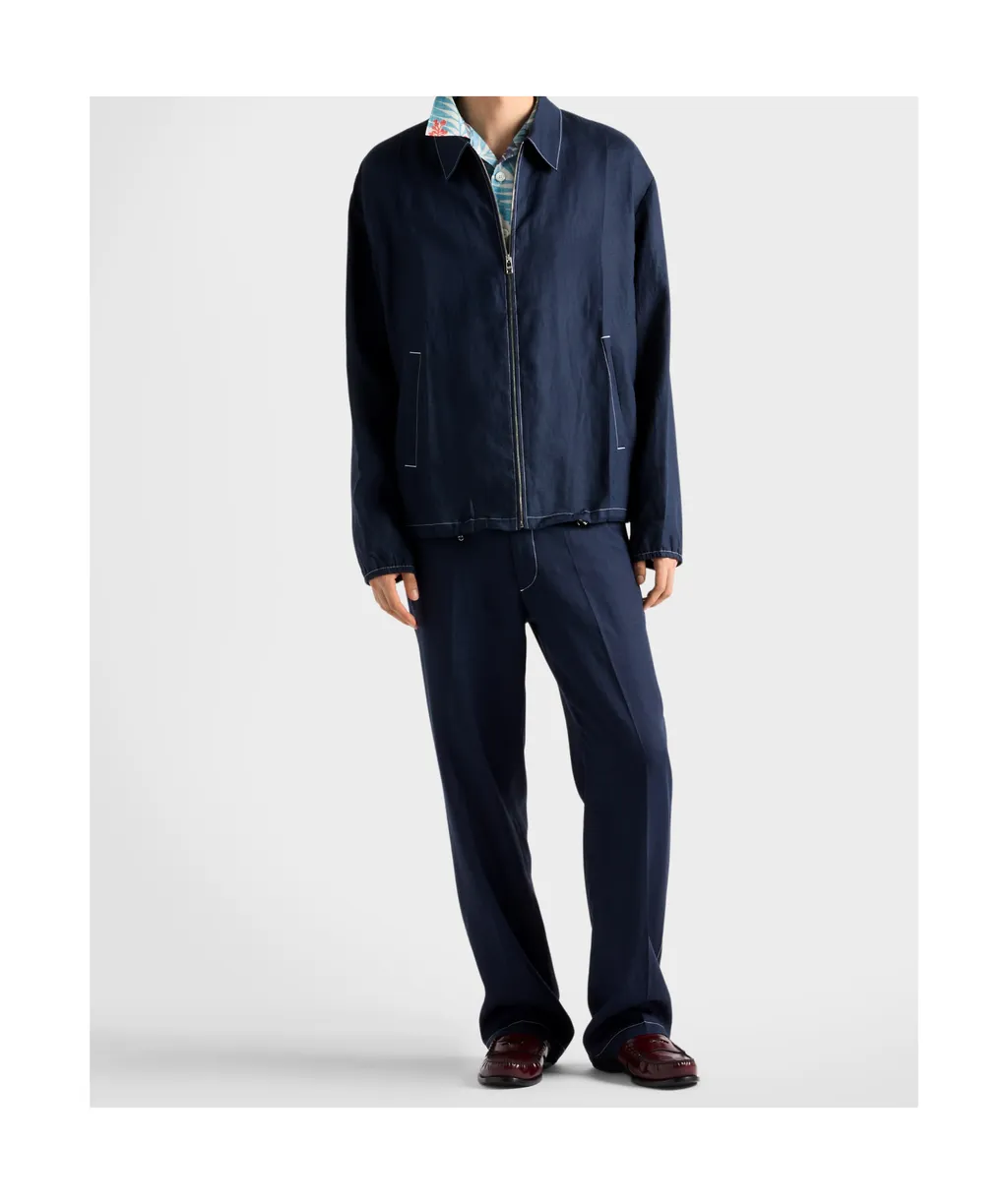 Cotton Blouson Jacket