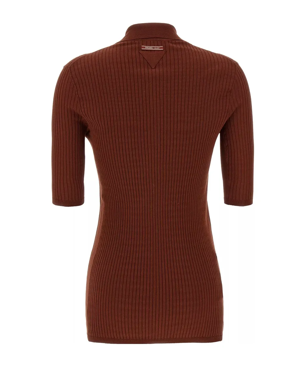 Cotton Polo Sweater
